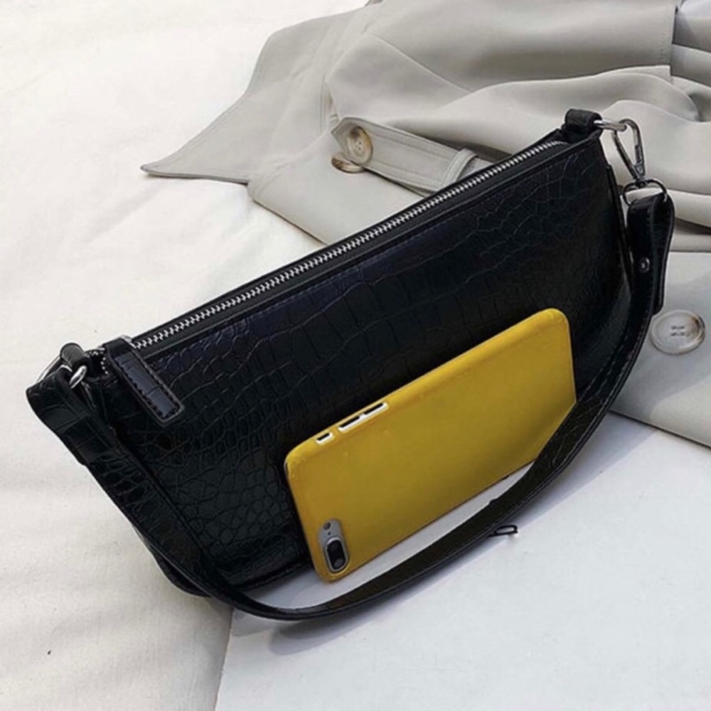 Vegan faux leather shoulder purse new - Picture 7 of 7